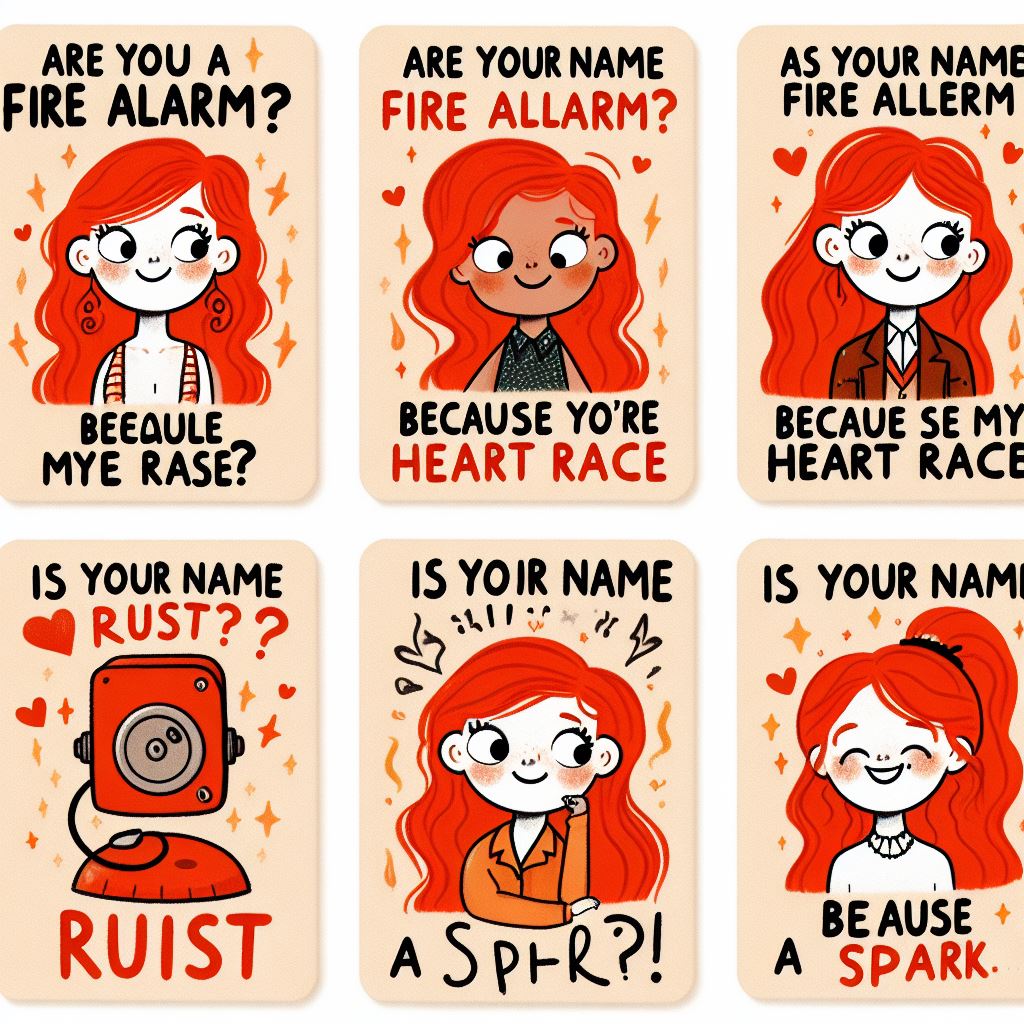 Funny Redhead Pick Up Lines